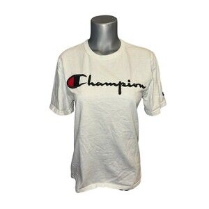 Champion white t shirt small unisex